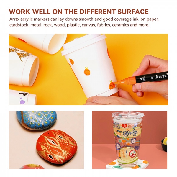 Набо маркеров акриловых Arrtx AACM-03-32 32 цвета LC302802 