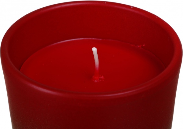 Свічка керамічна 70х50 червона 220 г. Admit Pako-If