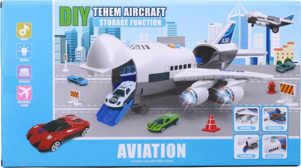 Игрушка Shantou Літак А380-гараж OTB0581792