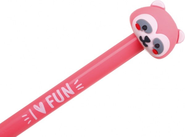 Ручка шариковая YES Striped Friend автоматическая 0,7 мм синяя 