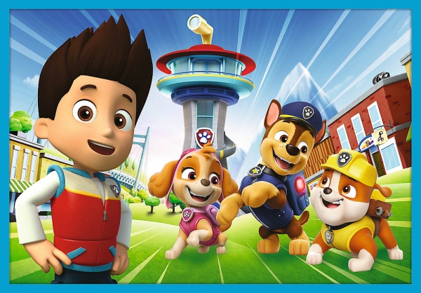 Пазл Trefl 10 в 1 Щенячий патруль 96001