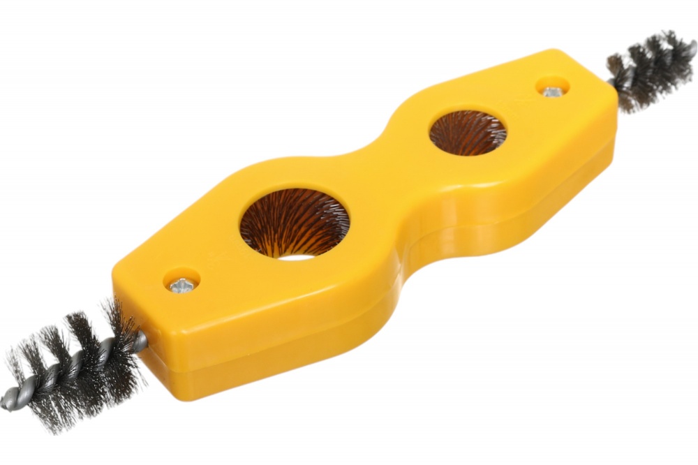 Щетка по металлу Compass двухсторонняя для труб 1/2 и 3/4