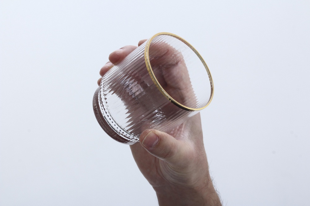 Набір склянок низьких Fiora Ripple скло 320 мл 2 шт.