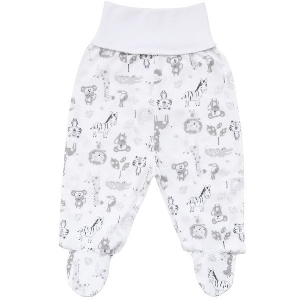 Повзунки Minikin 62 білий із сірим 1940103 