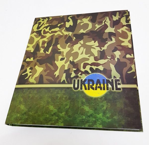 Папка 4 кільця 25мм А4, ЛЮКС,ассорті