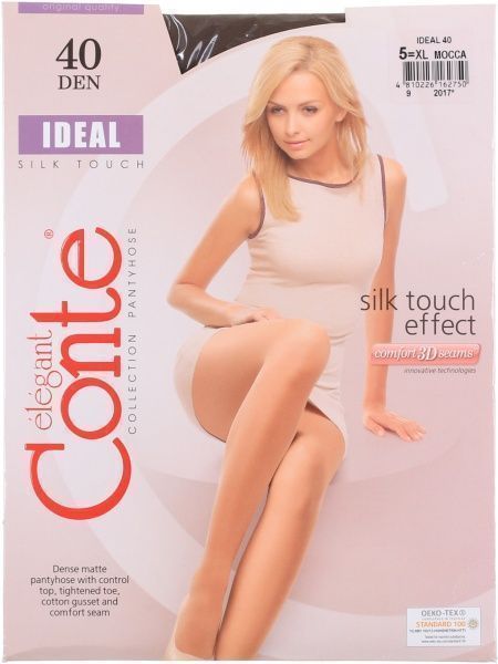 Колготки Conte IDEAL 40 den Mocca р. 5 коричневый 