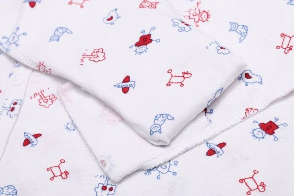 Комбінезон дитячий Фламінго р.56 білий 631-117 