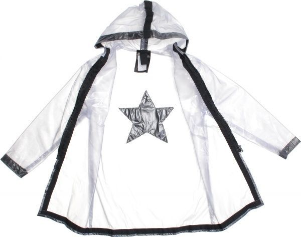 Дождевик Drydope Звездочка р.130 прозрачный 020-б/д3 