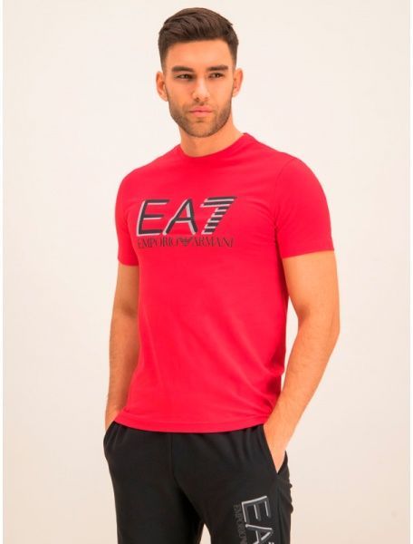 Футболка EA7 T-short 3HPT62-PJ03Z-1451 XL червоний