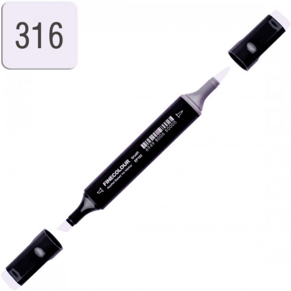 Маркер спиртовой FINECOLOUR EF102-316N лиловый 