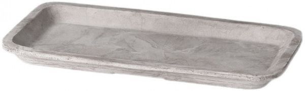Поддон DEROMA Grafit 41х21 см прямоугольный серый (0T41CRZ) 