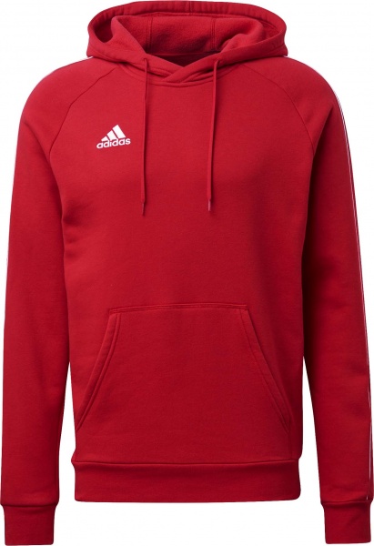 Джемпер Adidas CORE18 HOODY CV3337 р. S червоний
