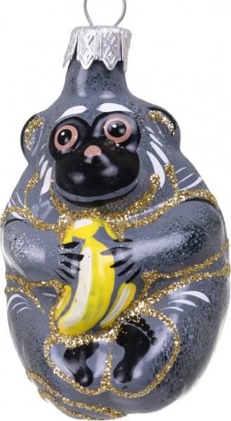 Декорация новогодняя Формовая игрушка в ассортименте 5 см 