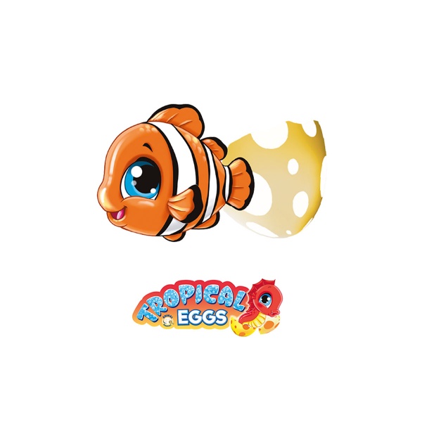 Іграшка Sbabam Tropical Eggs Мешканці тропічних морів 77/CN-2020 