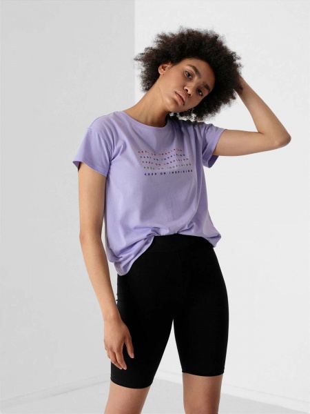 Футболка 4F D4Z21-TSD250-52S р.L сиреневый