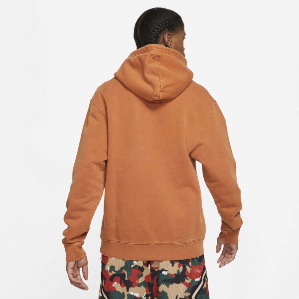 Джемпер Jordan M J FLT HRTG WASHED FLC PO DA9789-220 р. M помаранчевий