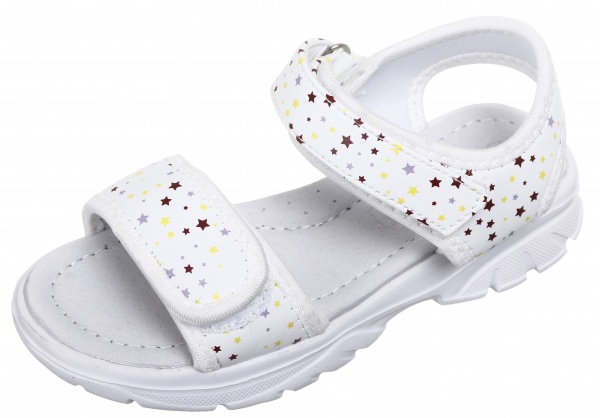 Босоножки для девочек ТОМ.М р.27 белый 10033А 