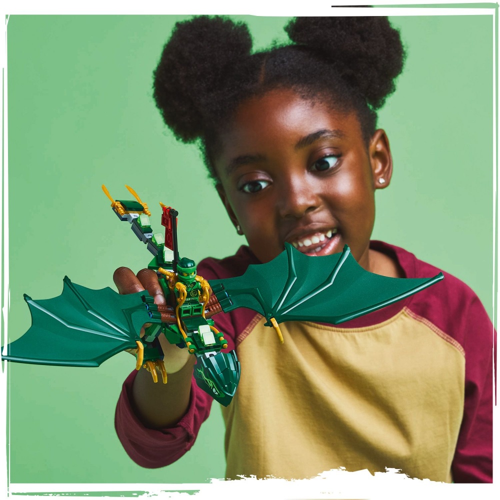 Конструктор LEGO NINJAGO Зеленый лесной дракон Ллойда 71829