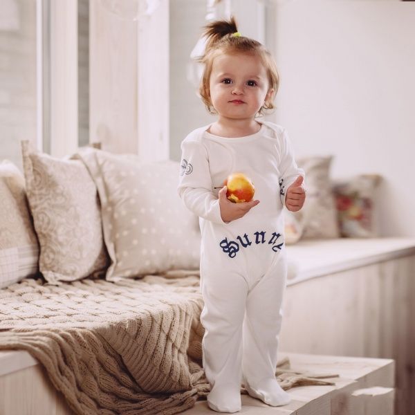 Человечек Lucky tots р.74 белый 1668 