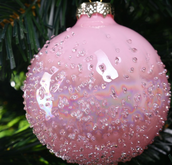 Шар новогодний 80 мм в ассортименте ACT405440