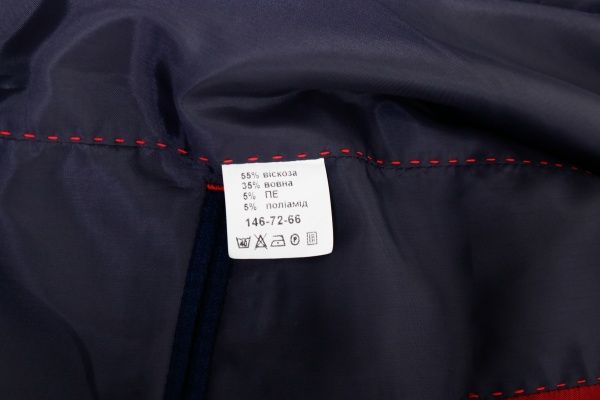 Пиджак школьный для мальчика Shpak мод.443 р.40 р.176 синий 