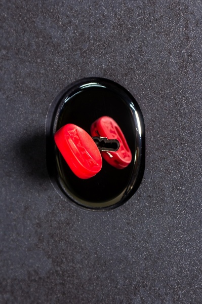 Дверь входная Булат Гарант 535 бетон антрацит 2050x950 мм левая