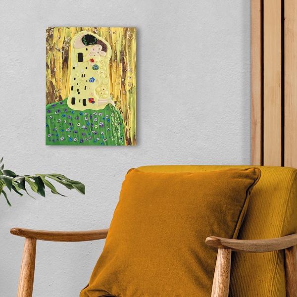 Набір для створення об'ємної картини Поцілунок 30х40 см 10006 OKTO 