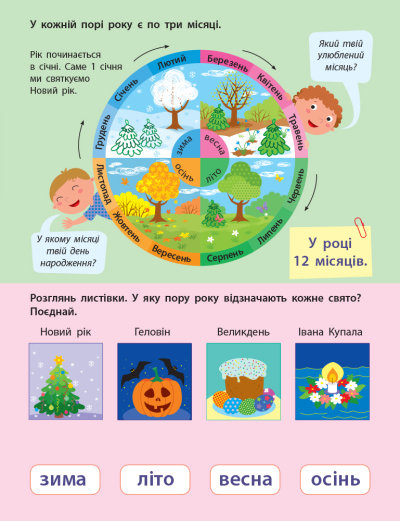 Розвиваюча книжка Наталія Коваль «Я вмію визначати час» 9-786-170-955-432