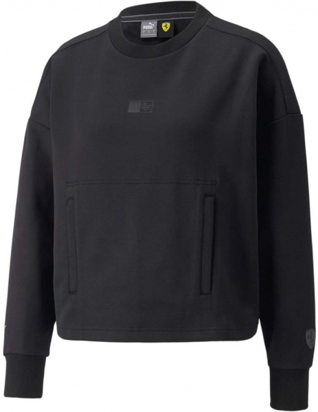 Світшот Puma FERRARI STYLE WMN SWT CREW 53334401 р. S чорний