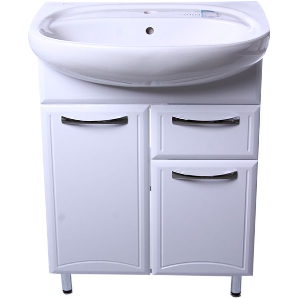 Тумба підлогова Aqua Rodos Декор 65 з умивальником Nova 65