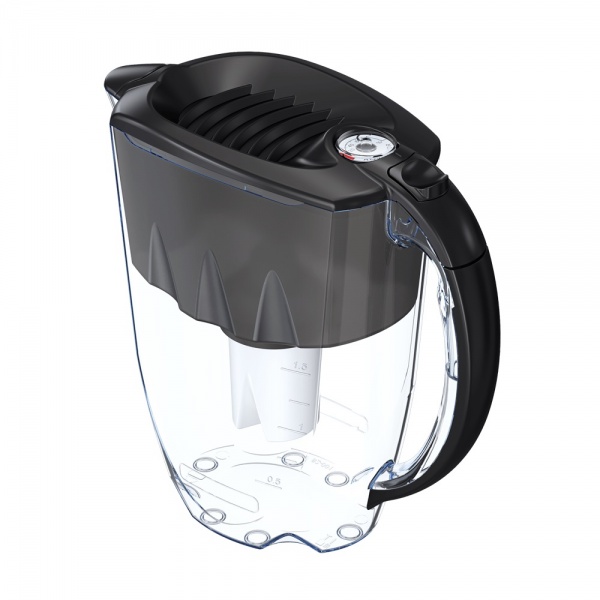 Фільтр-глечик Аквафор Ідеал (чорний) 