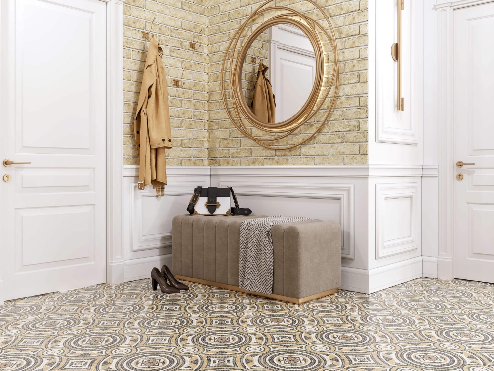 Плитка Golden Tile Opera brown OP7830 40х40 см