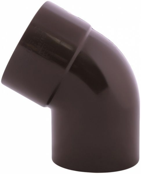 Коліно труби PROFiL 60° 100 мм коричневий 
