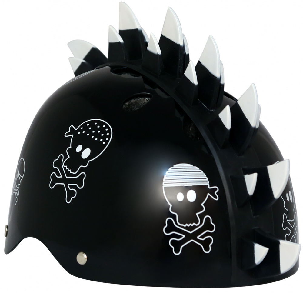 Шлем защитный STREETJAM Пират черный матовый М (55-58 см)