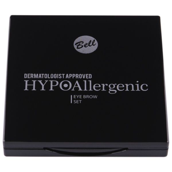 Набор для моделирования бровей Hypo Allergenic Bell Eye Brow Set 02 brunette 5 г