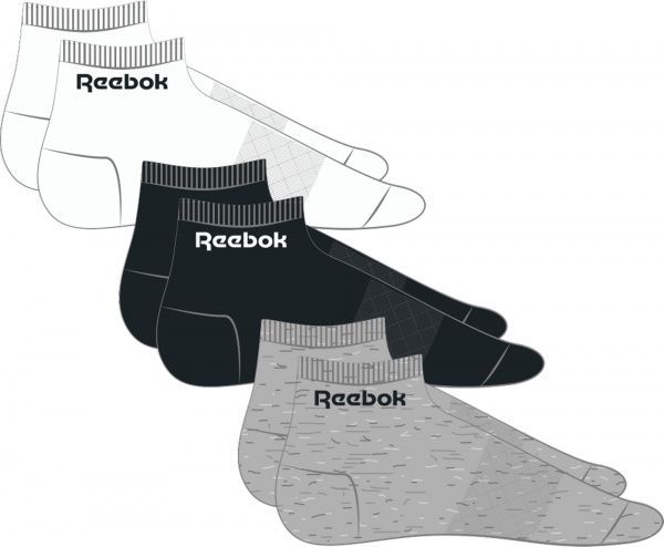 Шкарпетки Reebok ACT CORE ANKLE SOCK 3P GH8168 р.S