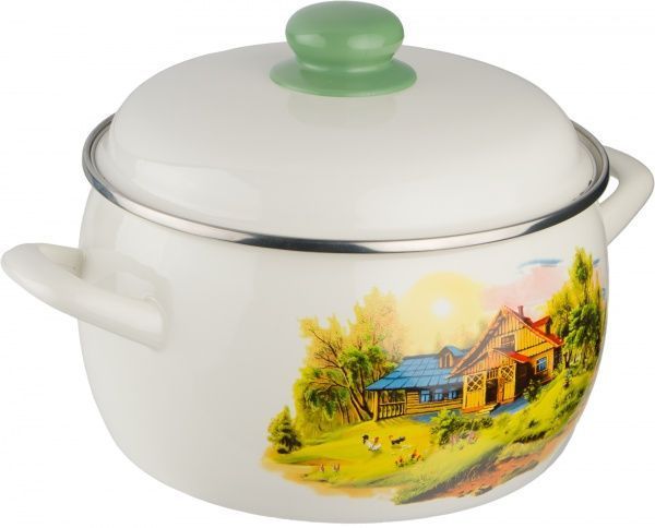 Кастрюля Домик в деревне 4 л 2281 Metrot