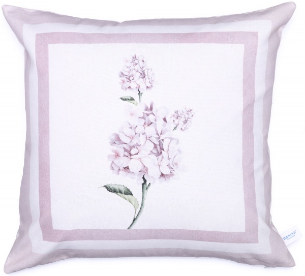 Подушка декоративная Venesia 3D print 45x45 см фиолетовый с рисунком Banian 