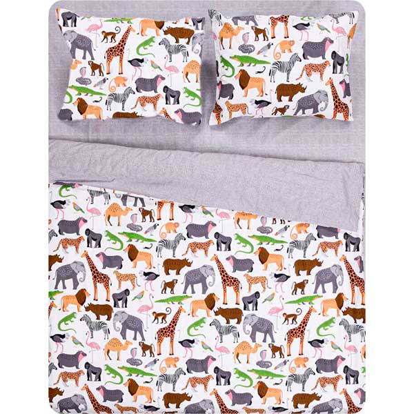 Комплект постільної білизни cool animals 2.0 бежевий La Nuit 
