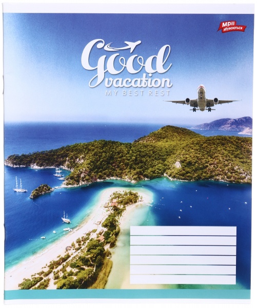 Тетрадь школьная 36 листов в линейку в ассортименте Мечты сбываются