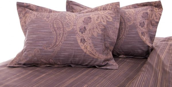 Комплект постільної білизни Luxury 2,0 коричневий La Nuit 