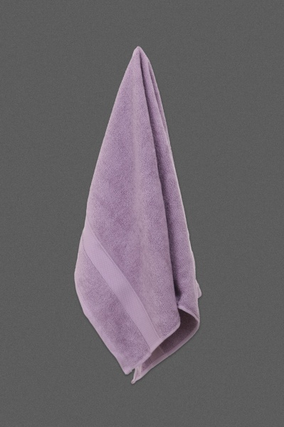 Набор полотенец махровых Tara с бордюром 2 шт 50x90 см сиреневый La Nuit 