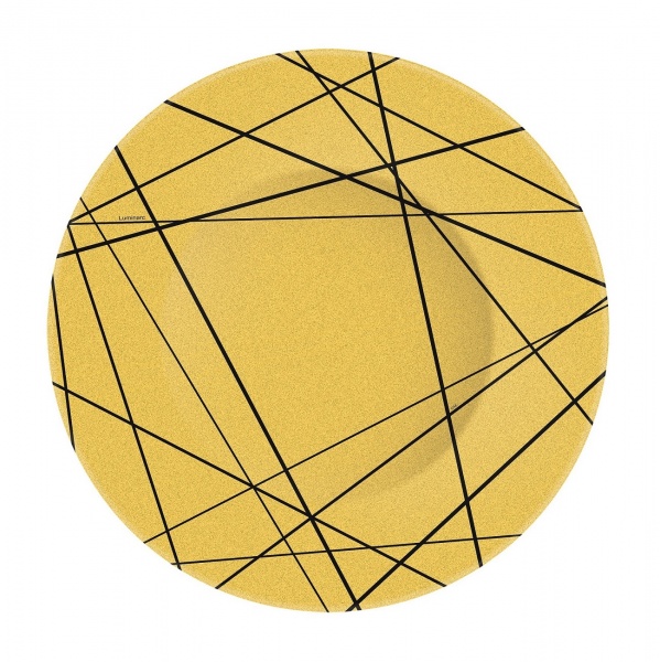 Тарілка обідня Delnice Gold 25 см Q8794 Luminarc