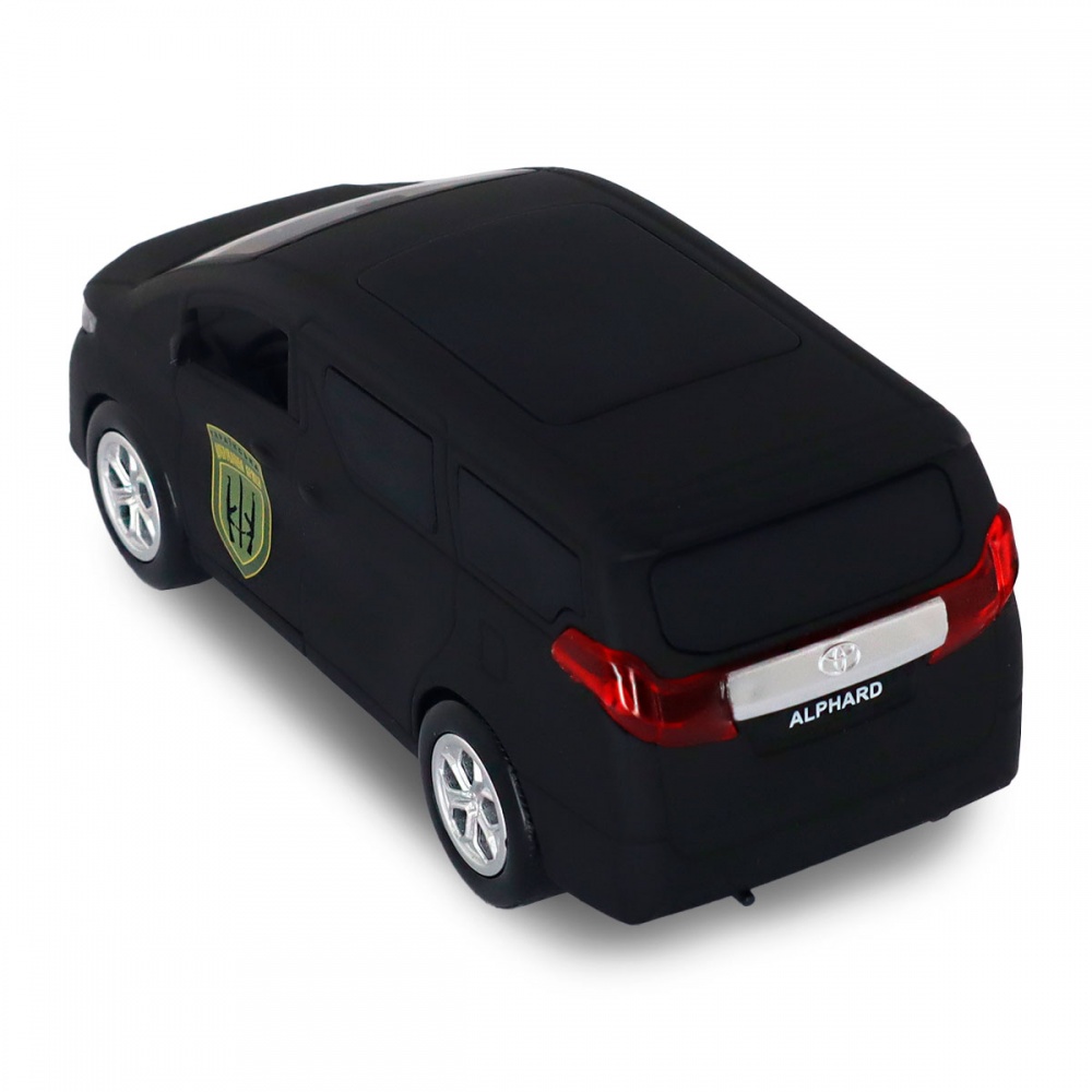 Автомодель TechnoDrive 1:32 серии Шевроны Героев Toyota Alphard УДА KM6011UD