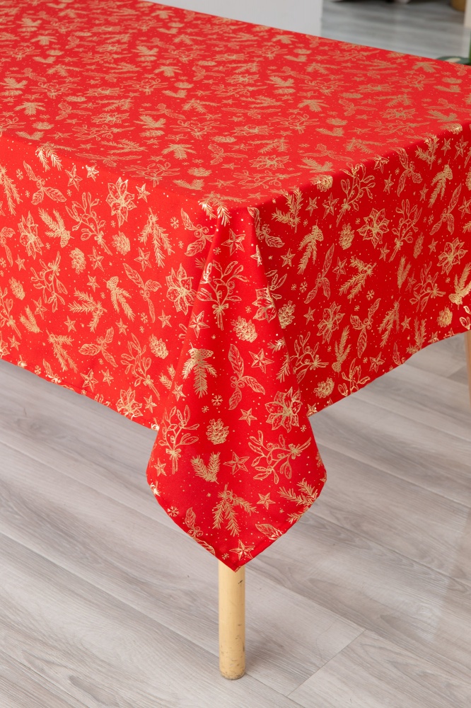 Скатерть Nuovo 140x220 см красный Sensio
