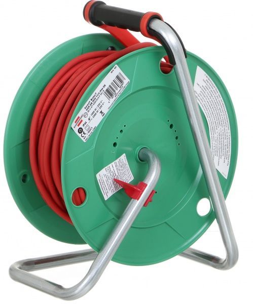 Удлинитель на катушке Brennenstuhl AT-N05V3V3-F3G1,5 с заземлением 1 гн. зеленый 50 м 1183530 