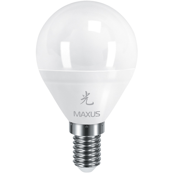 Лампа LED Maxus G45 F 1-LED-439 AP 5 Вт E14 тепле світло