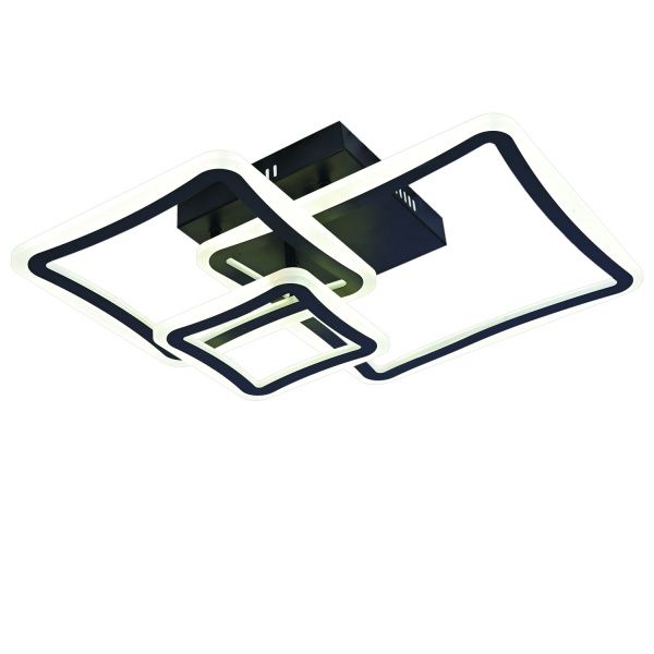 Люстра світлодіодна Victoria Lighting Grano/PL3 black 136 Вт чорний 