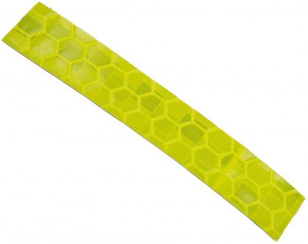 Лента светоотражающая клейкая желтая 10 мм 2 м