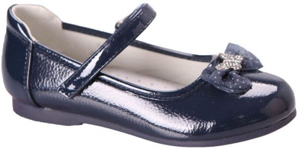 Туфли для девочки ТОМ.М р.27 синий 3724А 